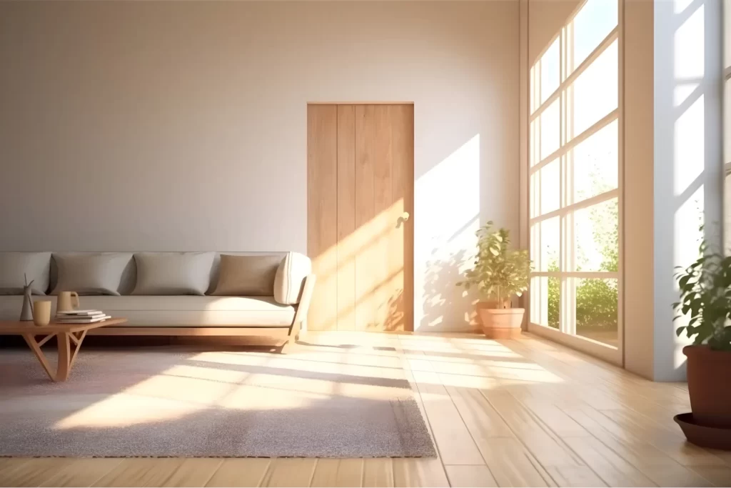 モノがあまりない室内のイメージ