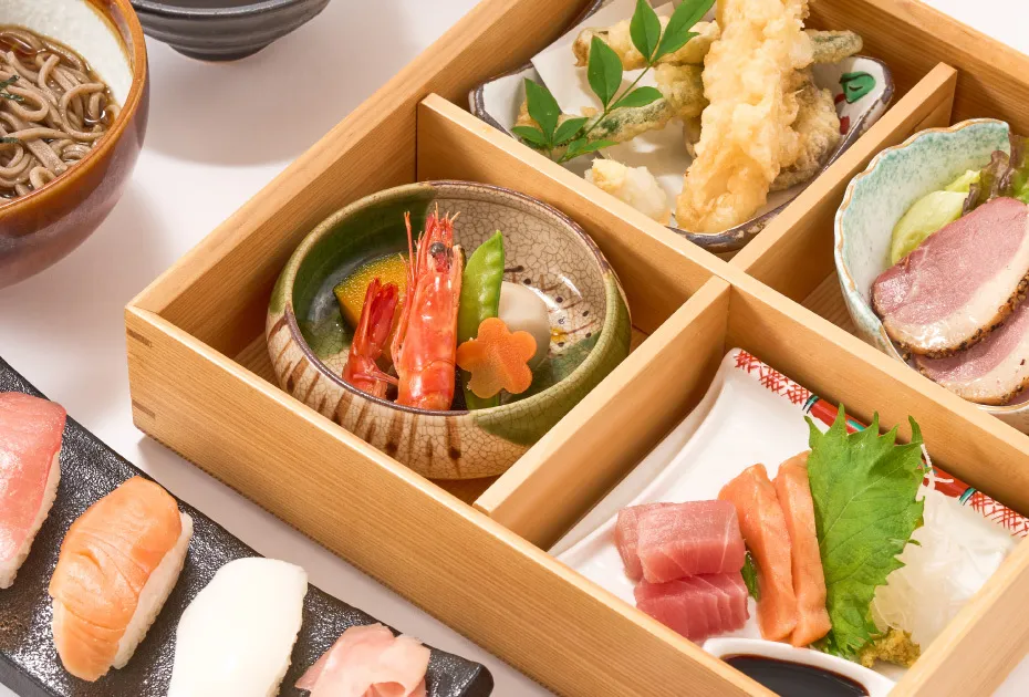 「風の森」にある「楓ダイニング」の料理